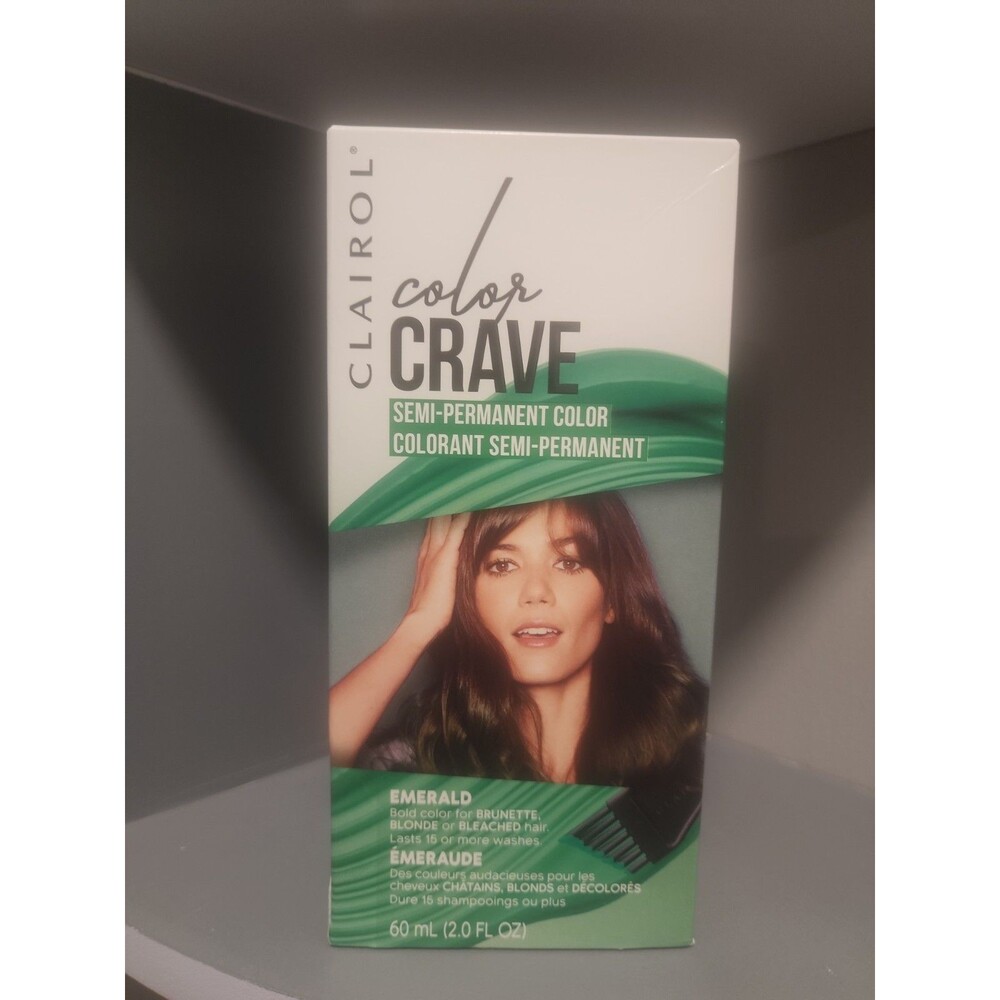 Clairol Color Crave Semi-Permanent Hair Color Emerald-discontinued